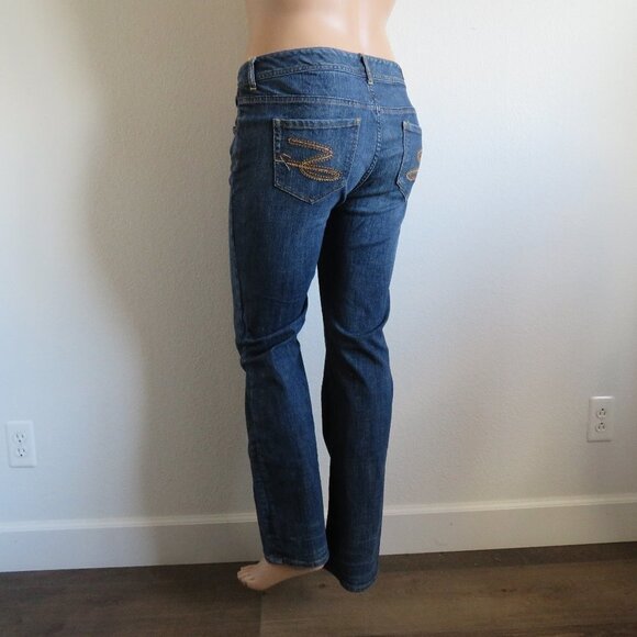 Seven7 Jeans Women's Rhinestone Embellished Bootcut Plus Size 16 - Picture 2 of 3